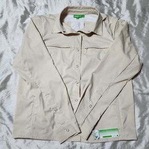 NWT Tail Tech Removable Sleeves Vented Golf Shirt Vest Jacket *Defect*